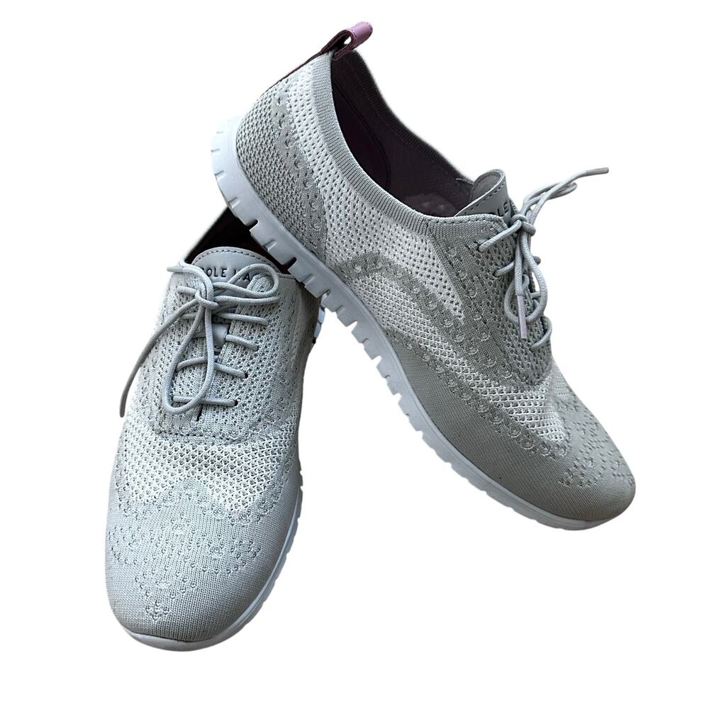 Women's Cole Haan | Zerogrand Stitchlite Wingtip Oxford Sneaker | Oyster | Sz 11